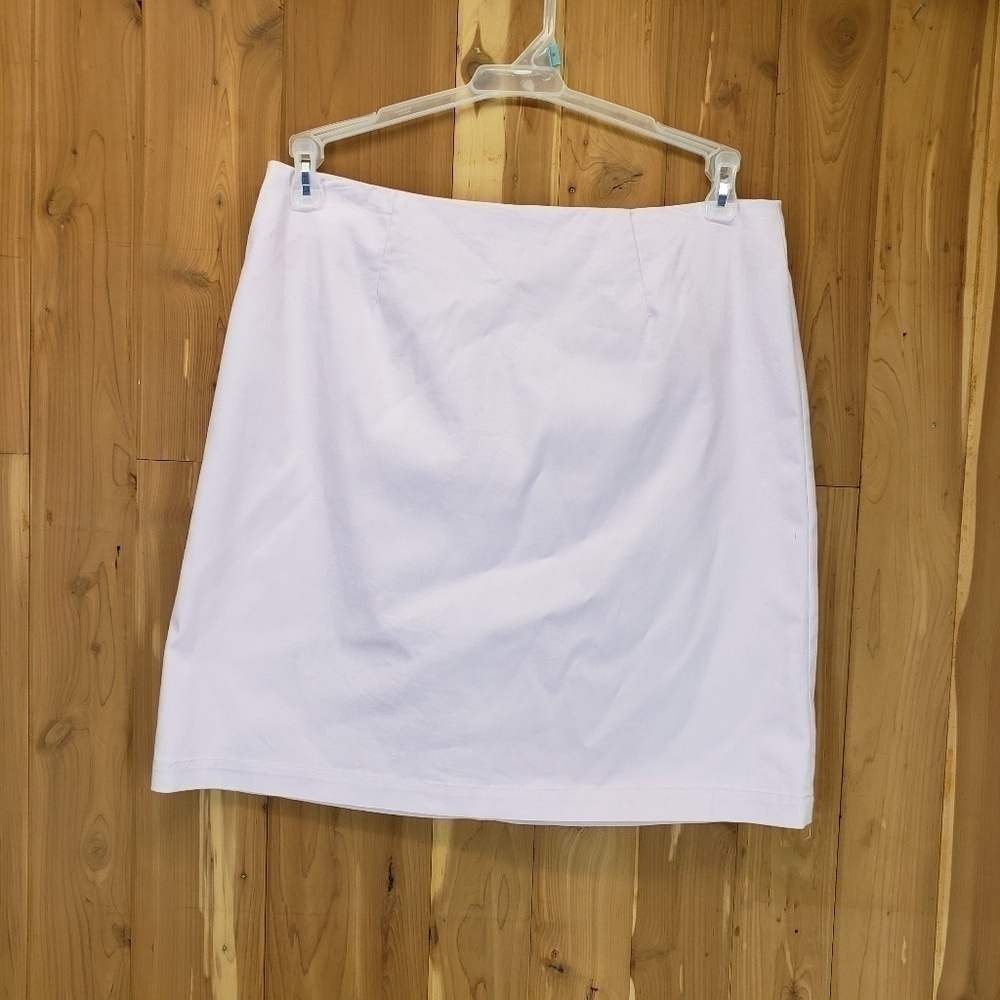 OLD NAVY 𝅺Lavender pencil skirt sz 10 Stretch Purple T17